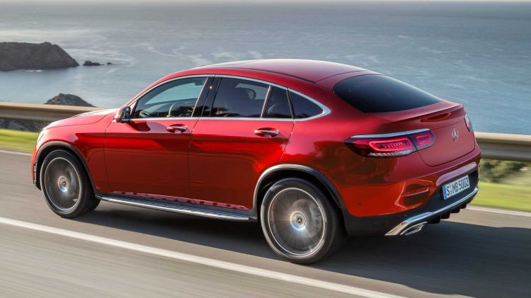 Mercedes Glc Coupe 2019 Rojo 013