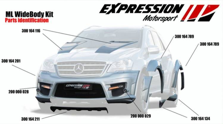 Mercedes ML 63 AMG por Expression Motorsport Mercedes ML 63 AMG por Expression Motorsport