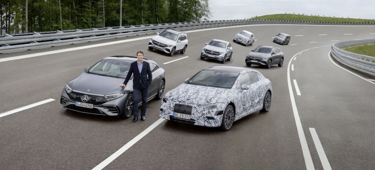 Mercedes Electric Plan 2030 Range Eq Cover