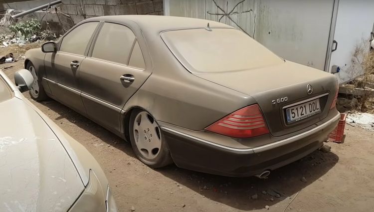 Mercedes S 600 V12 Abandonado Arranca Video 2