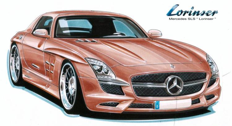 mercedes-sls-amg-lorinser-boceto-0 mercedes-sls-amg-lorinser-boceto-0