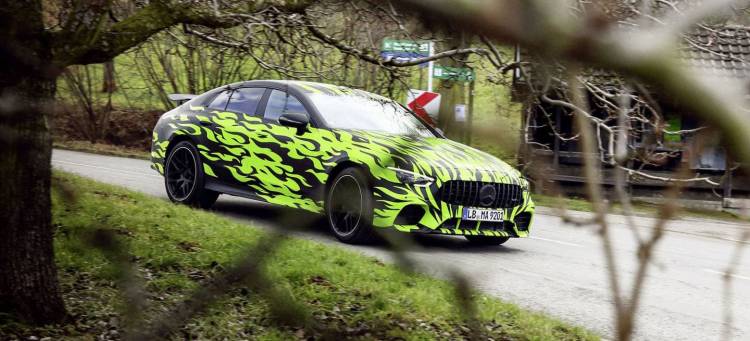 Der viertürige Mercedes-AMG GT auf Erprobungsfahrt // On-road t Der viertürige Mercedes-AMG GT auf Erprobungsfahrt // On-road t