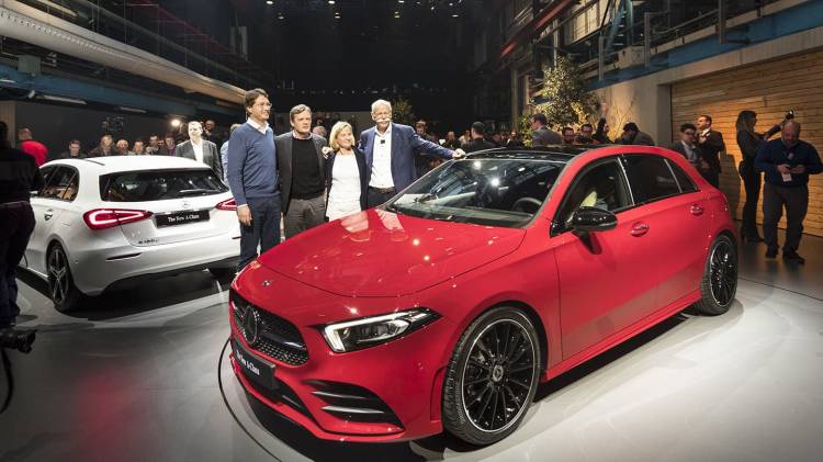 Weltpremiere der neuen Mercedes-Benz A-Klasse. Amsterdam 2018