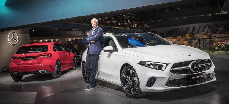 Weltpremiere der neuen Mercedes-Benz A-Klasse. Amsterdam 2018 Weltpremiere der neuen Mercedes-Benz A-Klasse. Amsterdam 2018