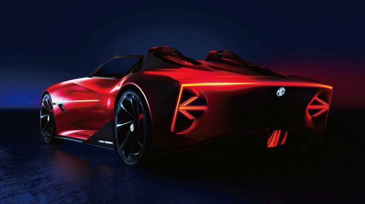 Mg Cyberster Concept Rear