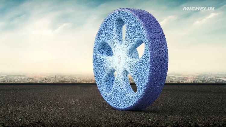 Michelin Vision Concepto Rueda Sin Aire