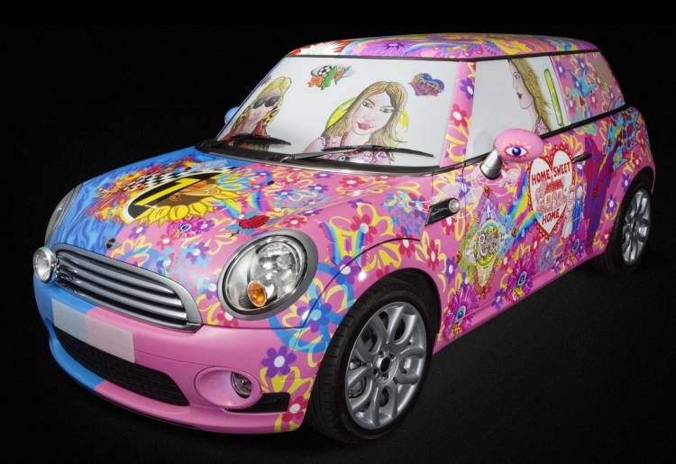 Mini Cooper psicodélico Mini Cooper psicodélico
