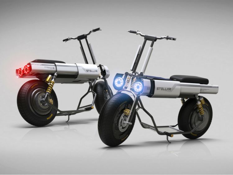 Moto Solar Electrica Stellar Landcraft