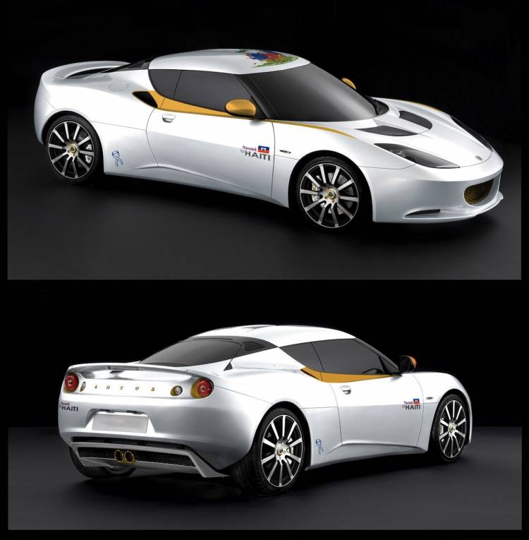 El Lotus Evora de Naomi Campbell para ayudar a Haití El Lotus Evora de Naomi Campbell para ayudar a Haití
