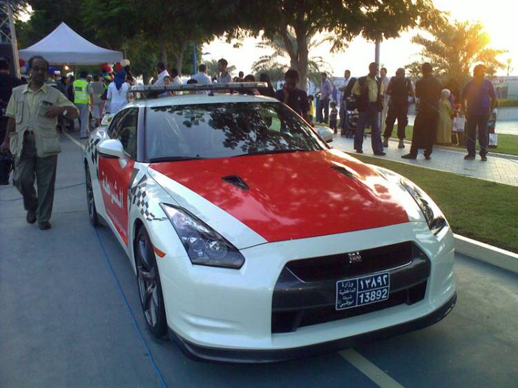 Nissan GT-R policial Nissan GT-R policial
