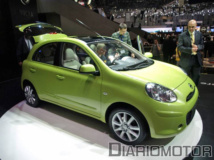Nissan Micra en Ginebra Nissan Micra en Ginebra