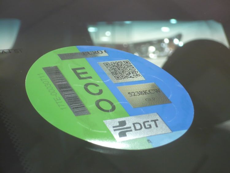 No Change DGT Labels Eco Label