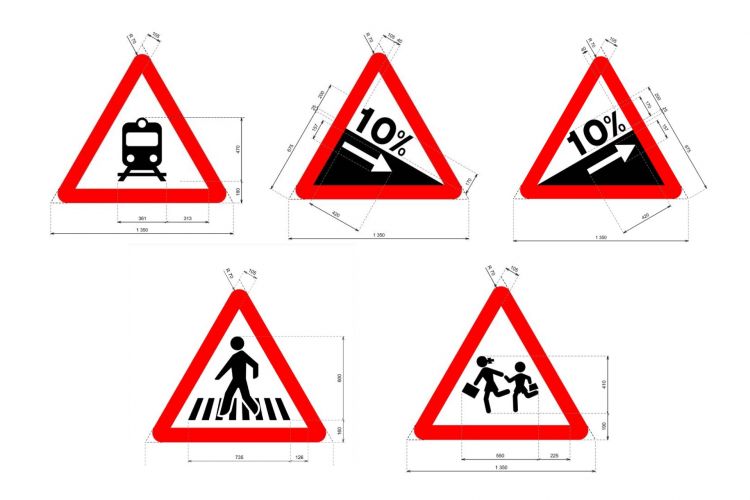 New Danger Traffic Signs 01