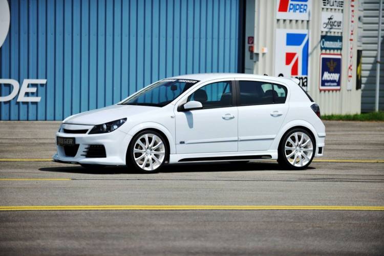 Opel Astra Rieger Tuning Opel Astra Rieger Tuning