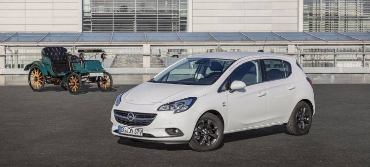 Opel Corsa Sondermodell „120 Jahre Automobilbau Bei Opel“ Opel Corsa Sondermodell „120 Jahre Automobilbau Bei Opel“