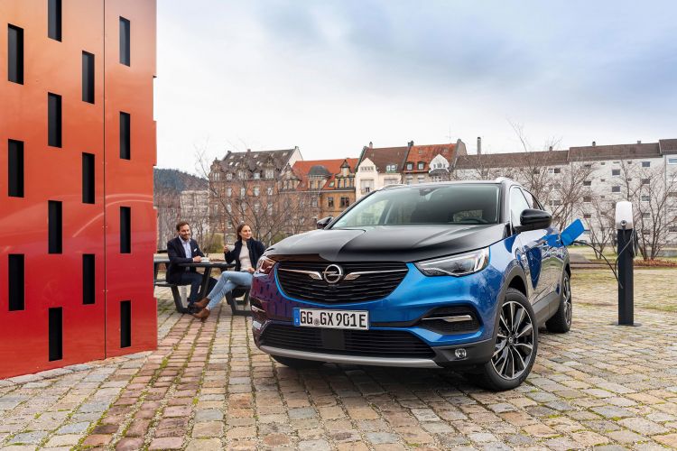 Opel Grandland X Hybrid4 2020 Azul 19 Opel Grandland X Hybrid4 2020 Azul 19