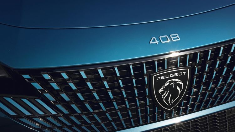 Peugeot 408 Logo Parrilla Peugeot 408 Logo Parrilla