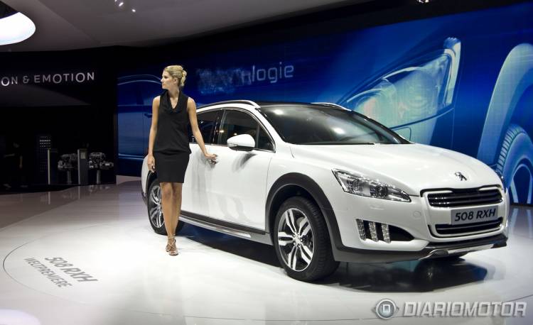 Peugeot 508 RXH en el Salón de Frankfurt Peugeot 508 RXH en el Salón de Frankfurt