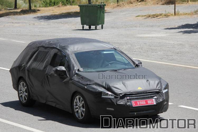 Fotos espía del Peugeot 508 SW Fotos espía del Peugeot 508 SW