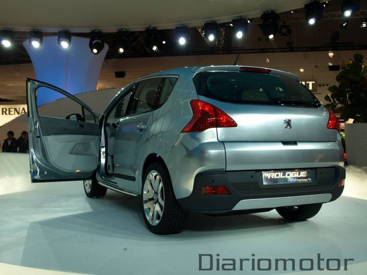 Peugeot Prologue HYmotion4 Concept en París 2008 Peugeot Prologue HYmotion4 Concept en París 2008
