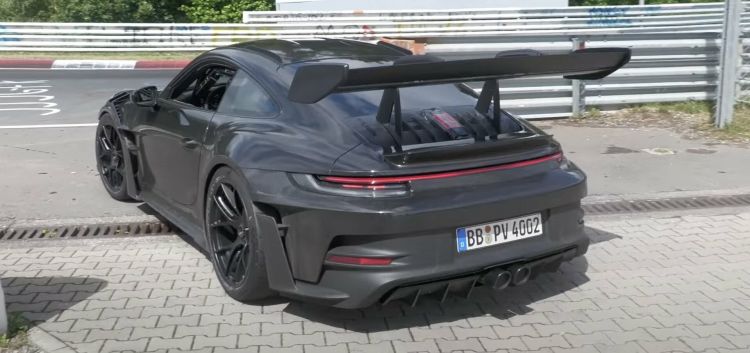 Porsche 911 Gt3 Rs 992 Video Posible Record Nurburgring 1