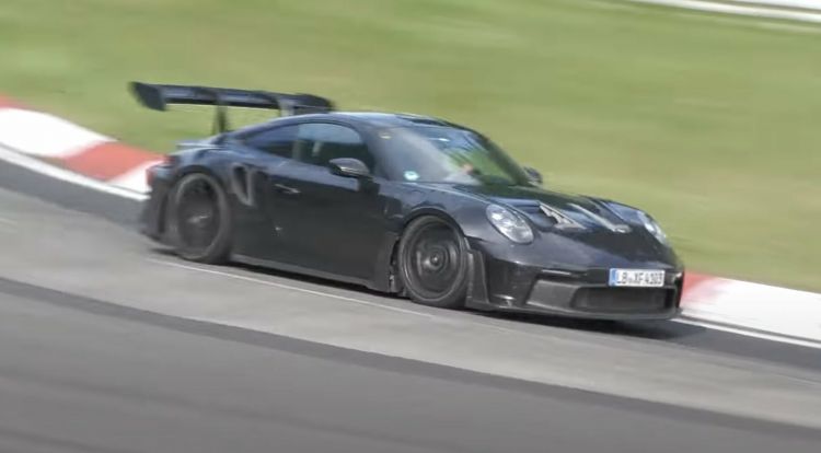 Porsche 911 Gt3 Rs 992 Video Posible Record Nurburgring 2