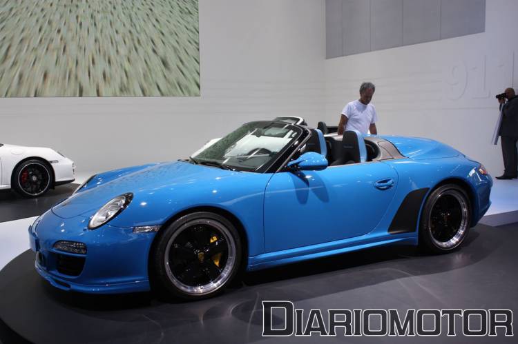 Porsche 911 Speedster en el Salón de París Porsche 911 Speedster en el Salón de París