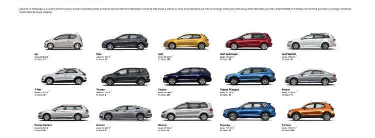 Portada Coches Stock Volkswagen Portada Coches Stock Volkswagen