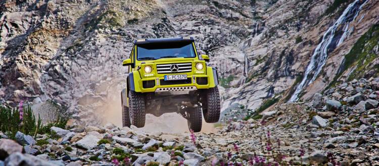 Mercedes-Benz G500 4x4² Showcar Mercedes-Benz G500 4x4² Showcar