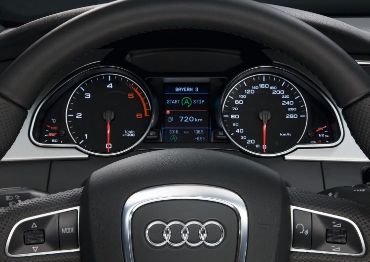 Start Stop System Display In The Audi A5
