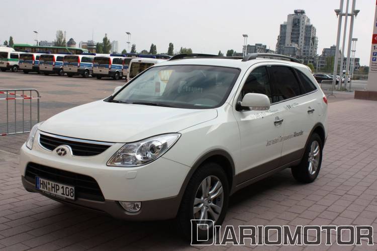 Prueba de contacto del Hyundai ix55 Prueba de contacto del Hyundai ix55