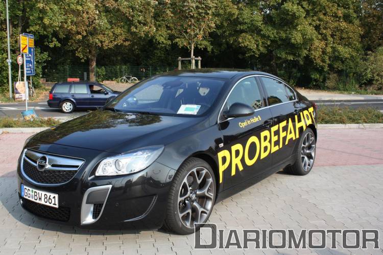 Prueba de contacto Opel Insignia OPC Prueba de contacto Opel Insignia OPC