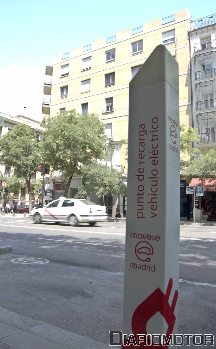 Punto de recarga de eléctricos en Madrid Punto de recarga de eléctricos en Madrid
