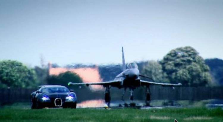 Veyron vs Eurofighter Veyron vs Eurofighter