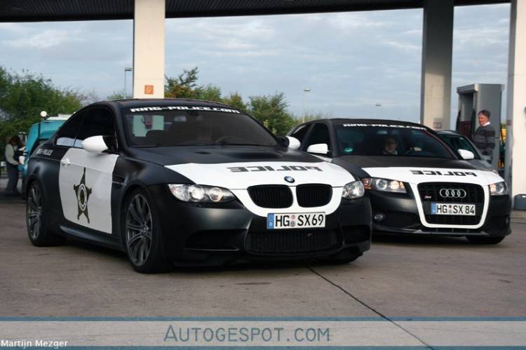 BMW M3 y Audi S3 Ring Police BMW M3 y Audi S3 Ring Police