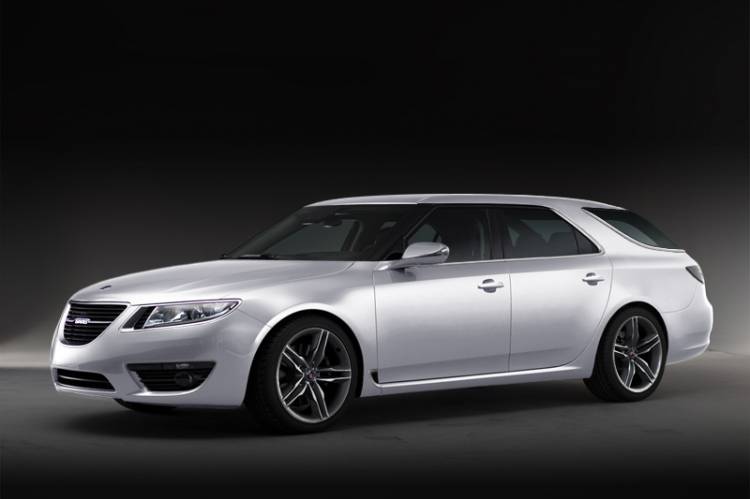 Saab 9-5 SportCombi 2010, imagen filtrada Saab 9-5 SportCombi 2010, imagen filtrada