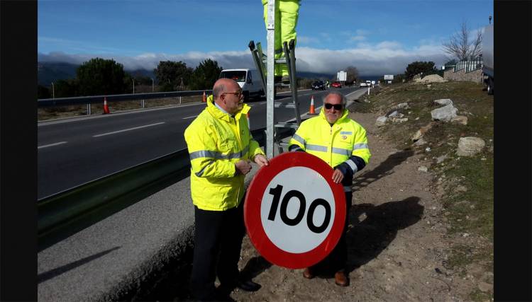 Senales 100 90 Kmh Limite Velocidad Carretera 1 Senales 100 90 Kmh Limite Velocidad Carretera 1