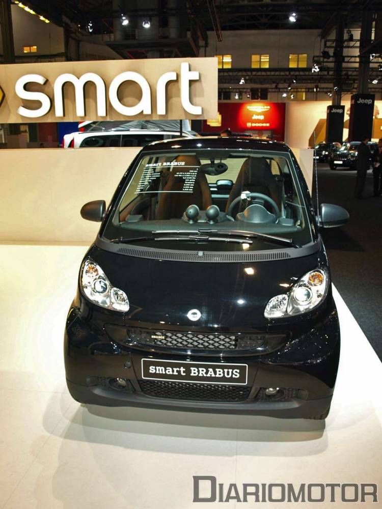 Smart Fortwo Brabus en el Salón de Barcelona Smart Fortwo Brabus en el Salón de Barcelona