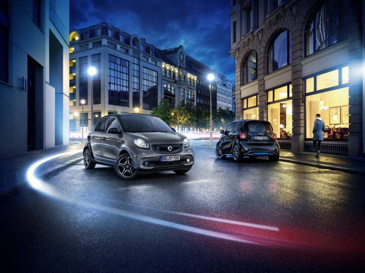 smart EQ fortwo / forfour edition nightsky