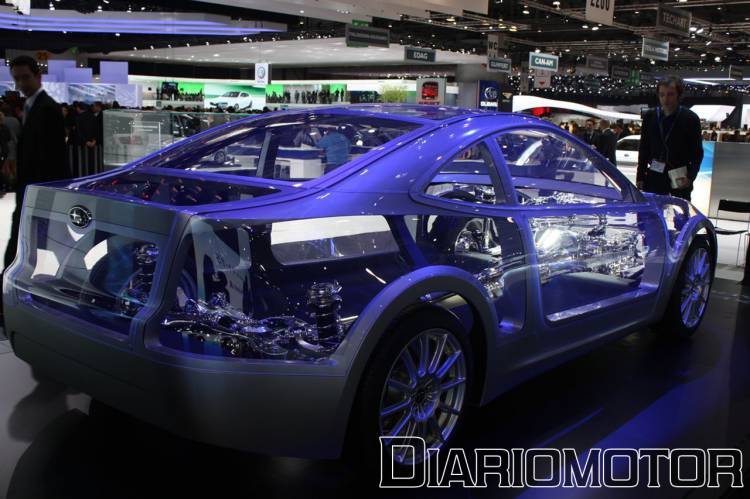 Subaru Boxer Sports Car Arquitecture en Ginebra Subaru Boxer Sports Car Arquitecture en Ginebra
