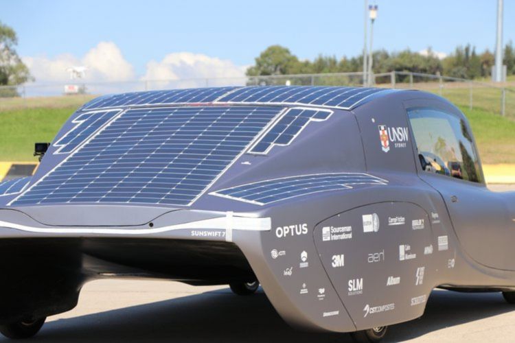 Sunswift 7 Solar Electric Car 05