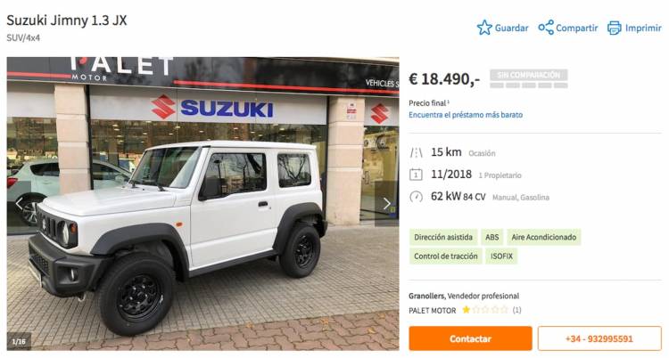 Suzuki Jimny Ocasion Dm 3 Suzuki Jimny Ocasion Dm 3
