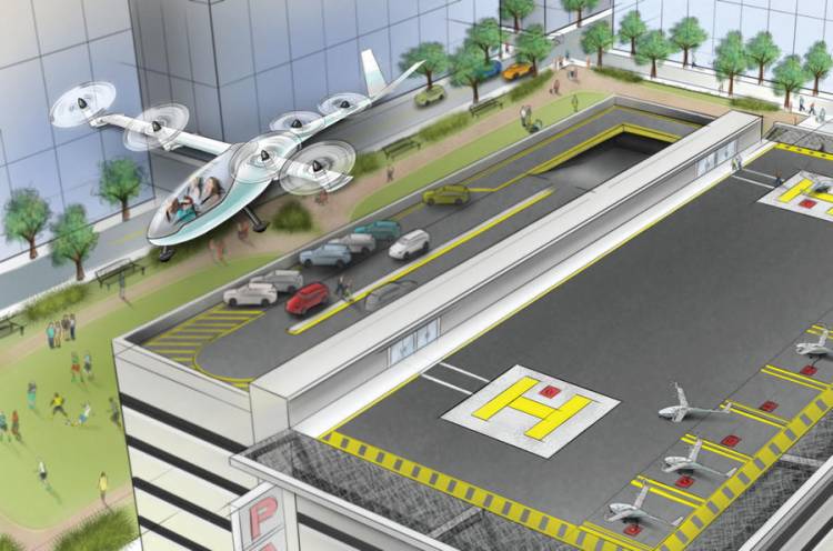 taxis voladores Uber taxis voladores Uber