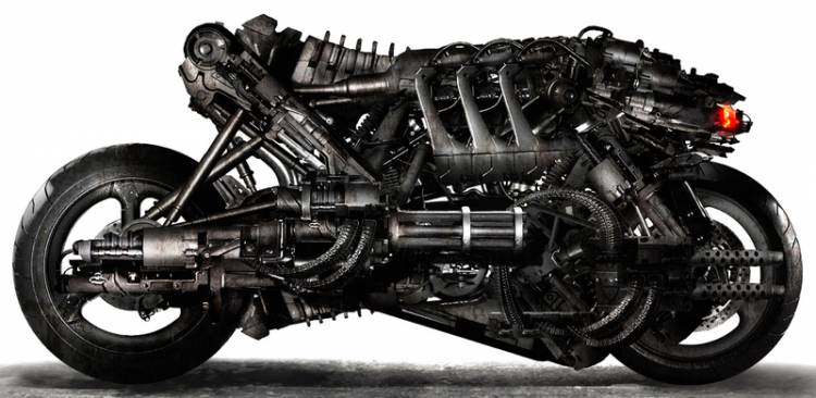 La motocicleta de Terminator 4 La motocicleta de Terminator 4