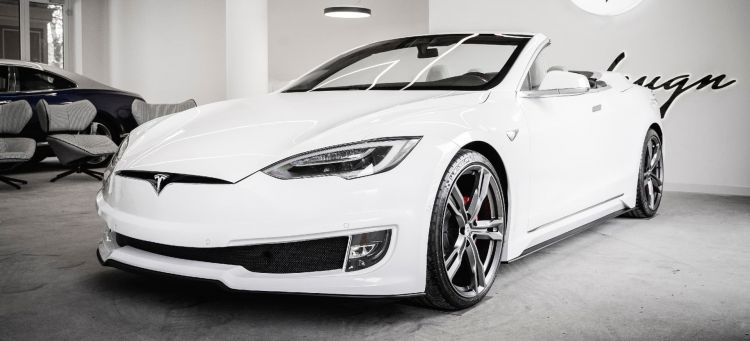 Tesla Model S Cabrio Ares Design Portada Tesla Model S Cabrio Ares Design Portada