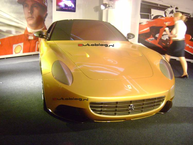 "Golden Ferrari" de Pininfarina "Golden Ferrari" de Pininfarina