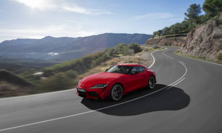 Todos Los Detalles Rojo Exterior Toyota Supra Red Location 001 500179 Todos Los Detalles Rojo Exterior Toyota Supra Red Location 001 500179