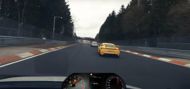 Toyota Gr Yaris Vs Porsche 718 Cayman Gt4 Nurburgring Video 2