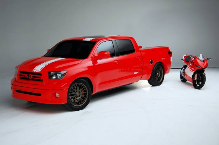Toyota Tundra Ducati Desmosedici Transporter Toyota Tundra Ducati Desmosedici Transporter