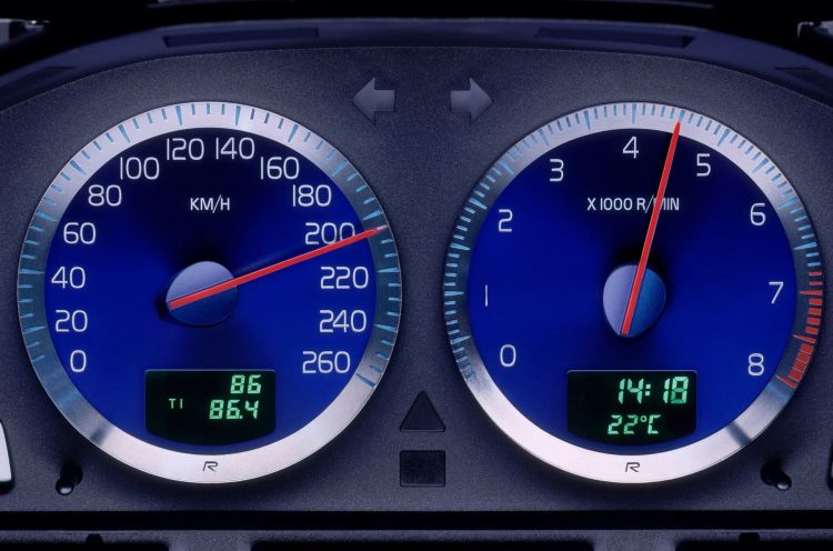 Velocimetro Volvo S60 V70 2002 Emisiones Diesel Gasolina